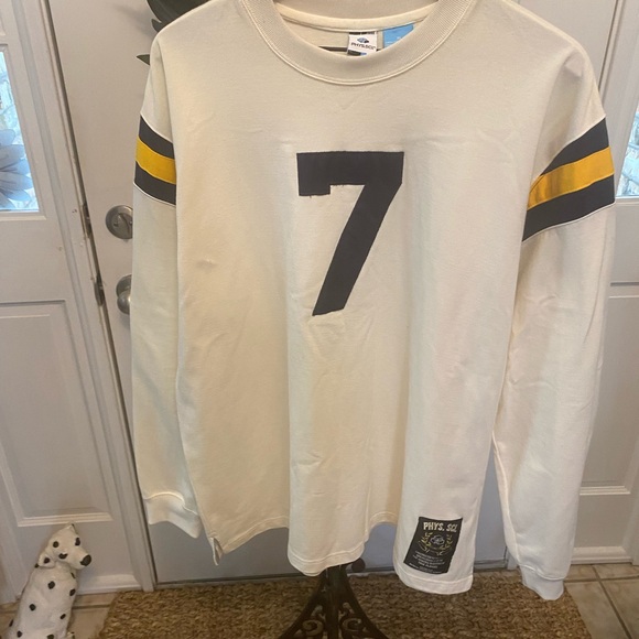Phys Sci Physical Science Vintage 90s Y2K Rugby #7 Shirt LS XL - Picture 1 of 8